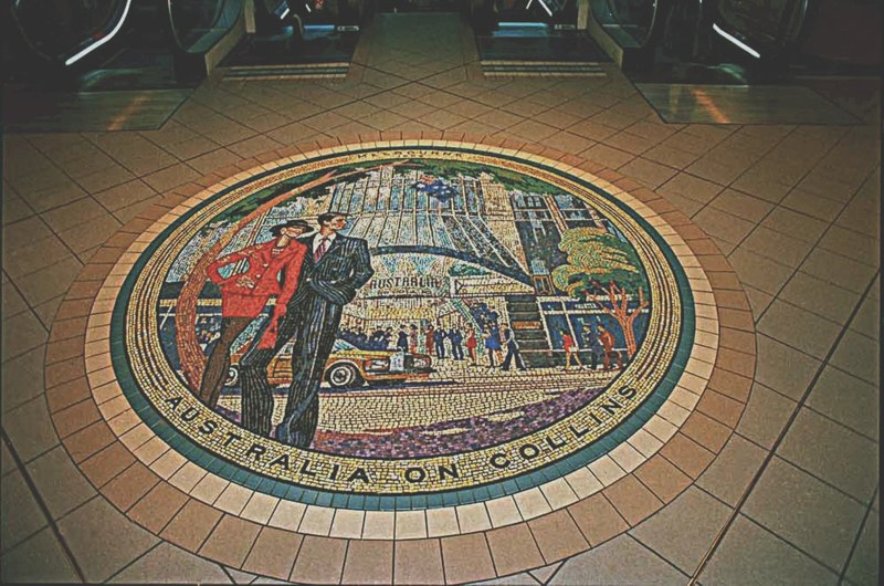 Australia On Collins Entrance Mosaic Floor