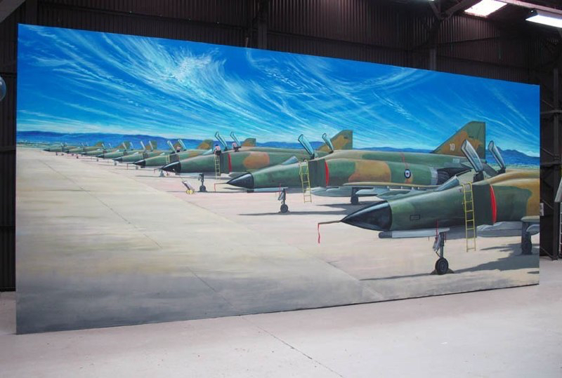 Pt Cook RAAF Museum Phantoms Mural 2012.jpg